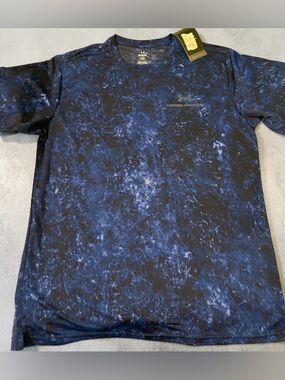 Under Armour Blue & Black Marble Training Tee